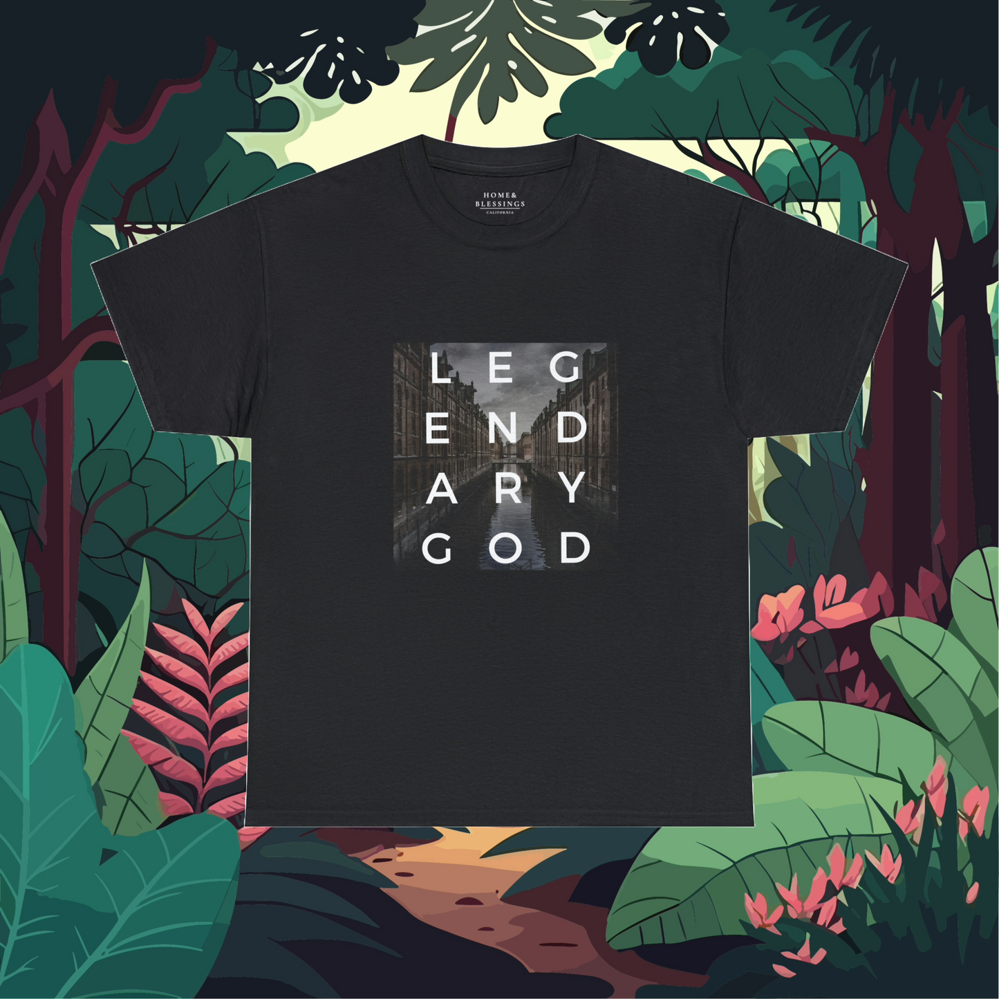 You walk with a GOD… Whose LEGEND never ends. And that LEGEND includes you.