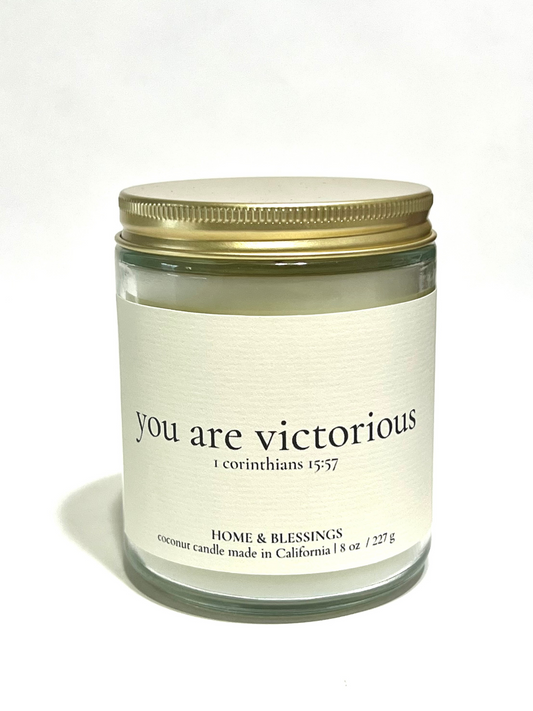 You Are Victorious | Grapefruit & Mint  + Apple + Lemon Zest